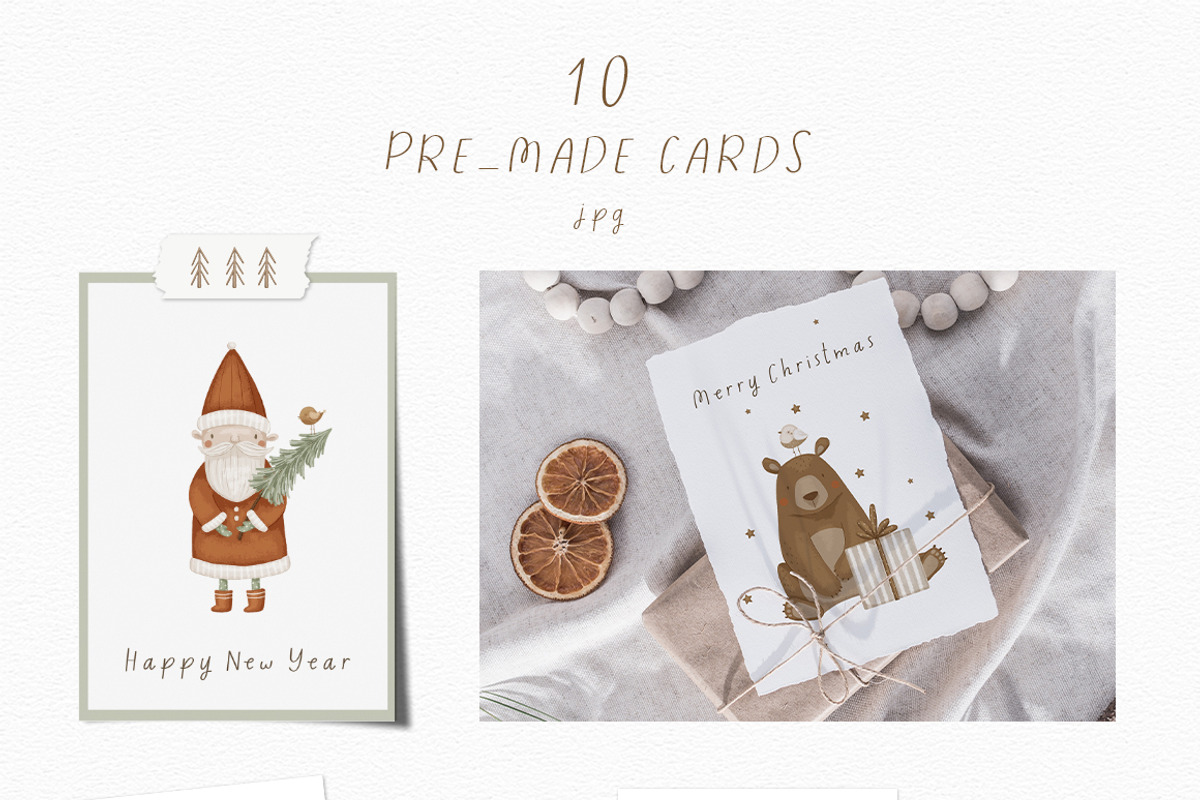 Christmas Time kids illustrations, an Animal Illustration by polikarpovaart (Photo 8 of 11)