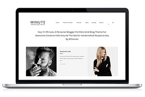Minute Responsive Blogger Template