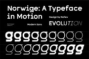 Norwige – Modern Geometric Sans, a Sans Serif Font by Nollev (Thumbnail 2 of 11)