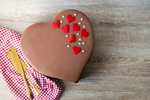 Heart-shaped gingerbread cookies, a Food & Drink Photo by etorres69