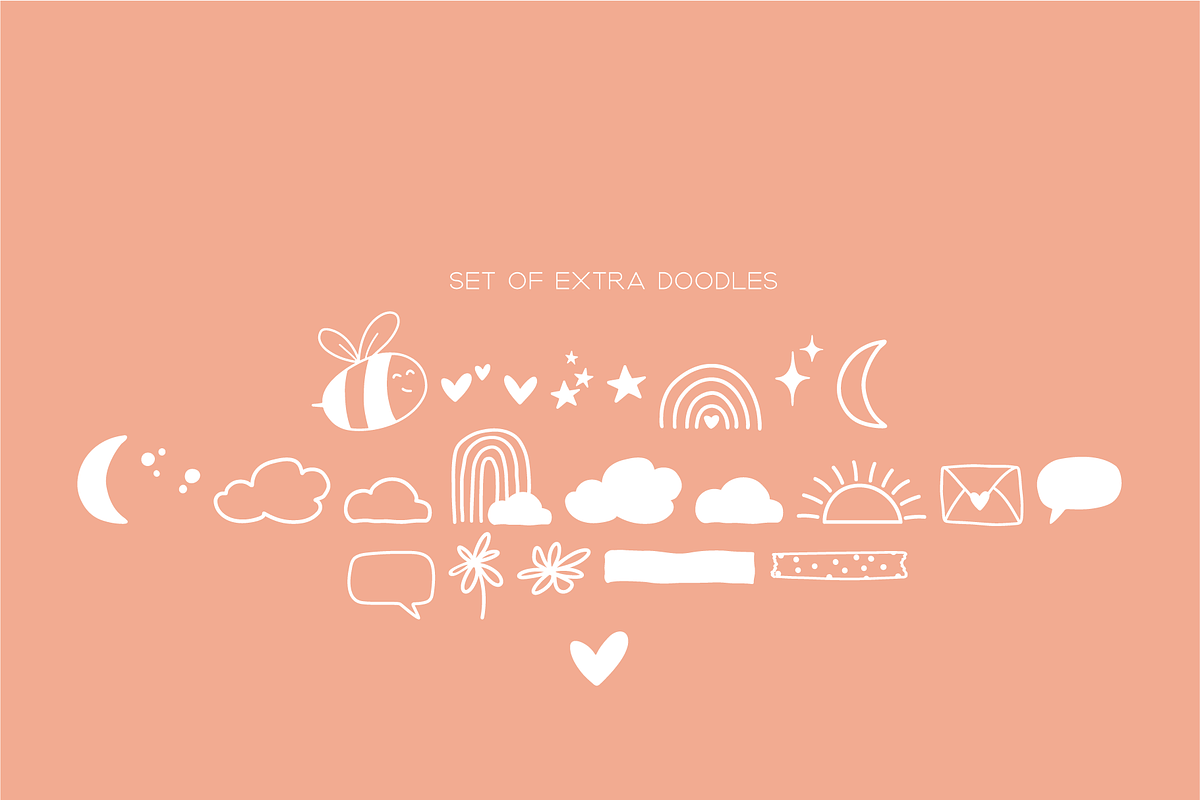 Butter Bee | Playful Kids Font, a Sans Serif Font by Honey & Jazz Co. (Photo 6 of 9)