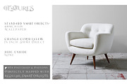 Armchair Upholstery Mockup, a Household Mockup by mock-ups (Thumbnail 3 of 21)