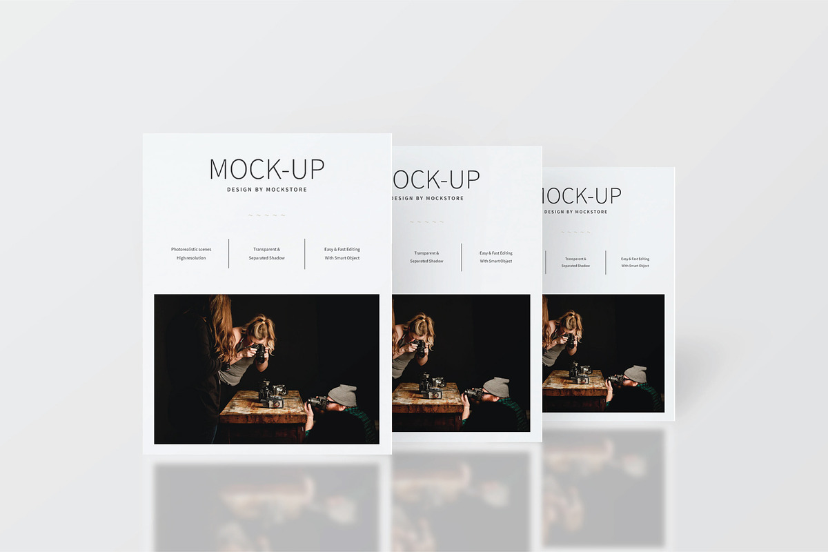 US Letter Flyer Mock-Up, a Print Template by Mockstore (Photo 8 of 10)