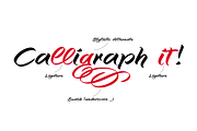 Kawasemi Brush Calligraphy, a Script Font by Roland Huse Design (Thumbnail 2 of 9)