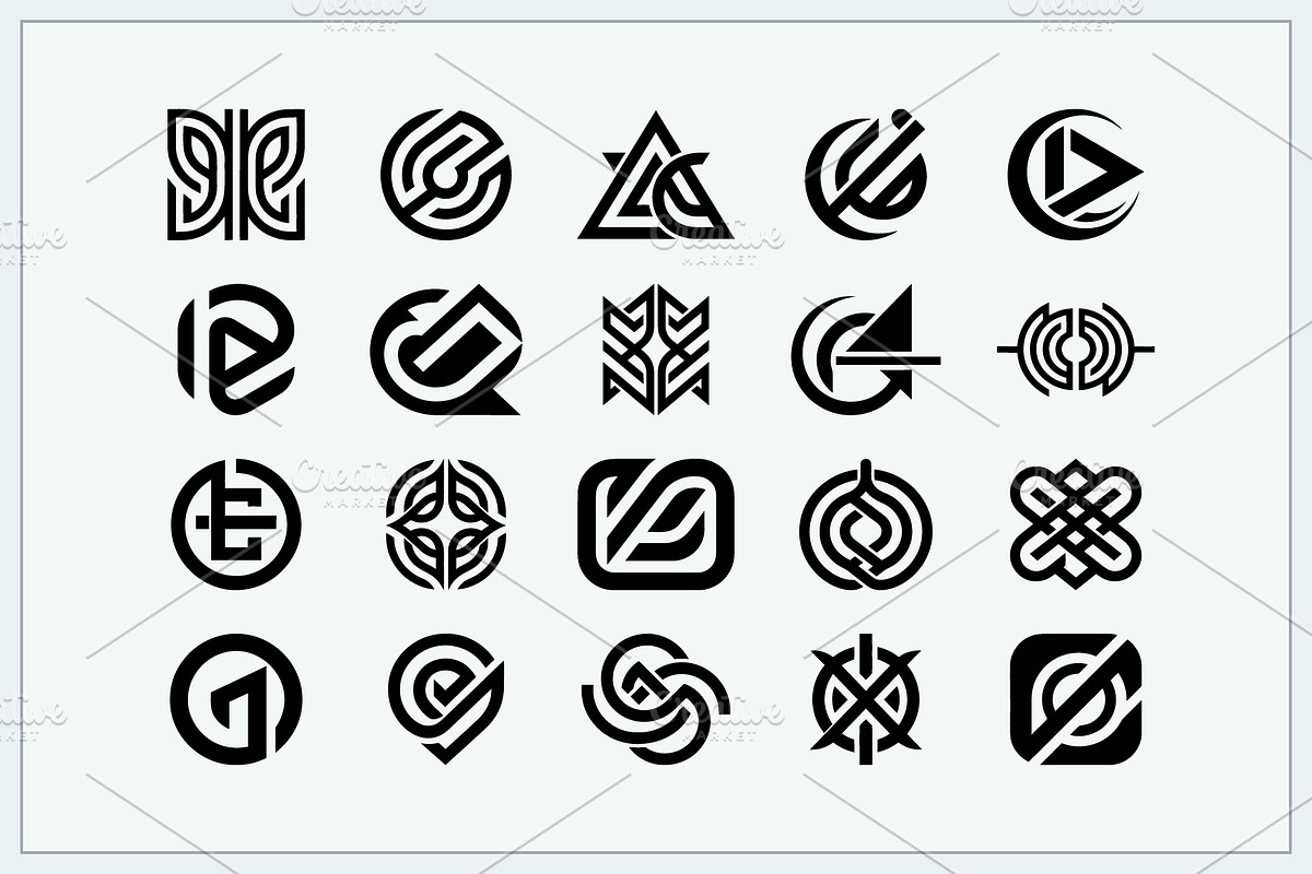Modern Abstract Logo Bundle 120, a Branding & Logo Template by Vectorium Studio (Photo 5 of 5)