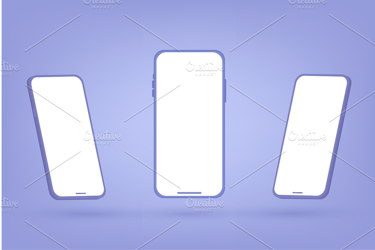 3D Smartphones Interface, an Object Graphic by elchinarts