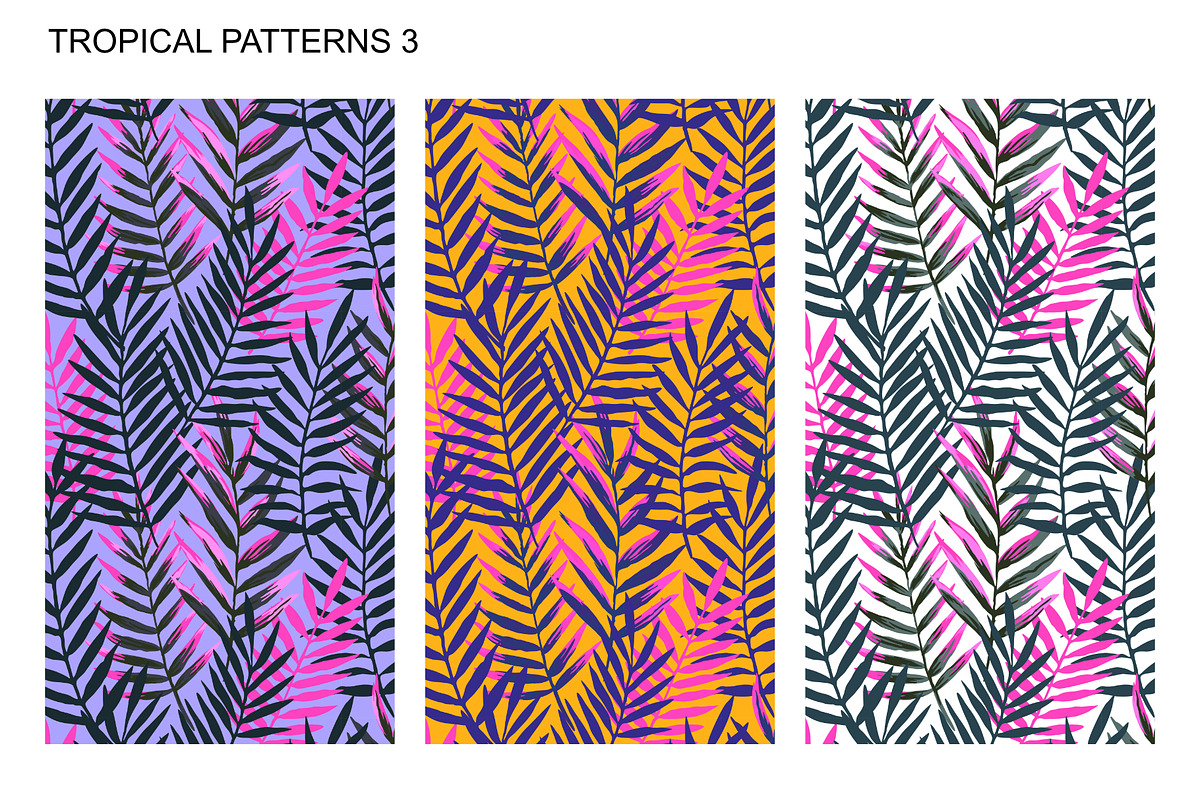 Neon tropical collection, a Pattern Graphic by Robusta (Photo 6 of 22)