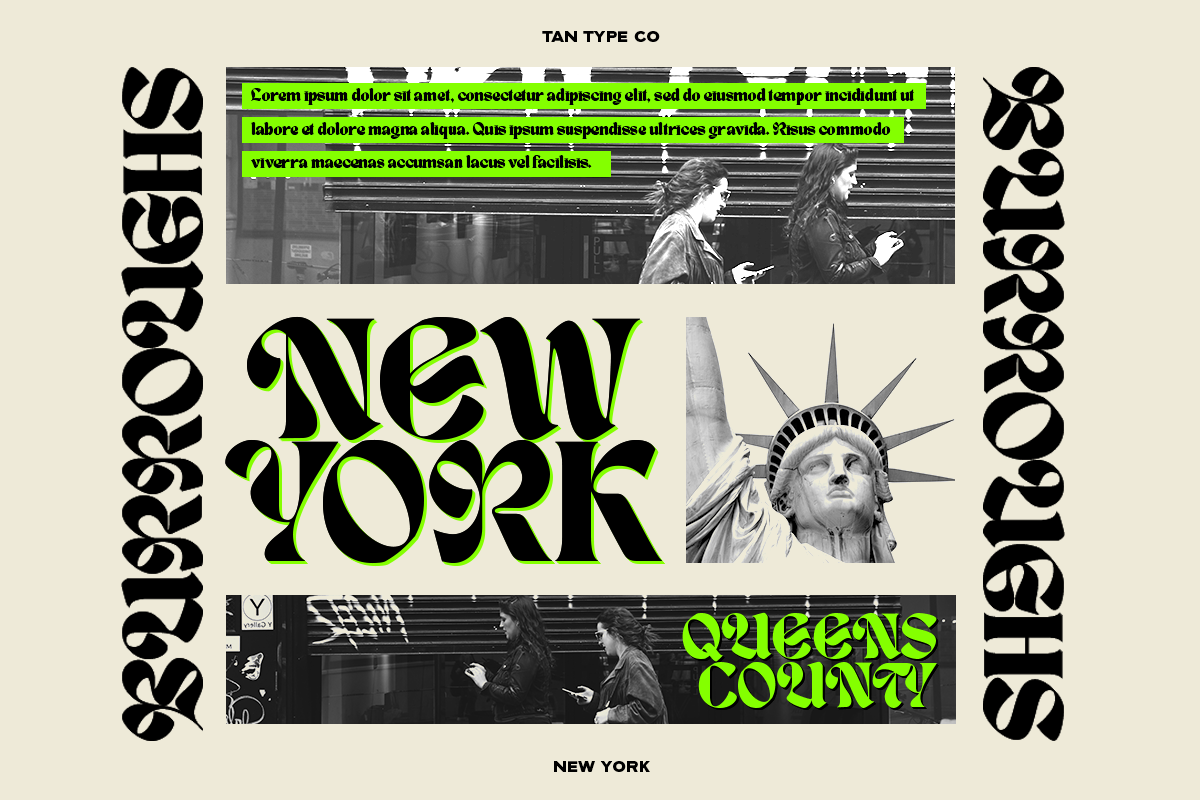 TAN - NEW YORK, a Blackletter Font by TanType (Photo 7 of 15)