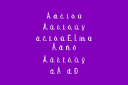 Motteny Halloween - Creepy Font, a Script Font by QR Design Studio (Thumbnail 8 of 11)