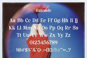 Rakonde - Classy & Stylish Serif