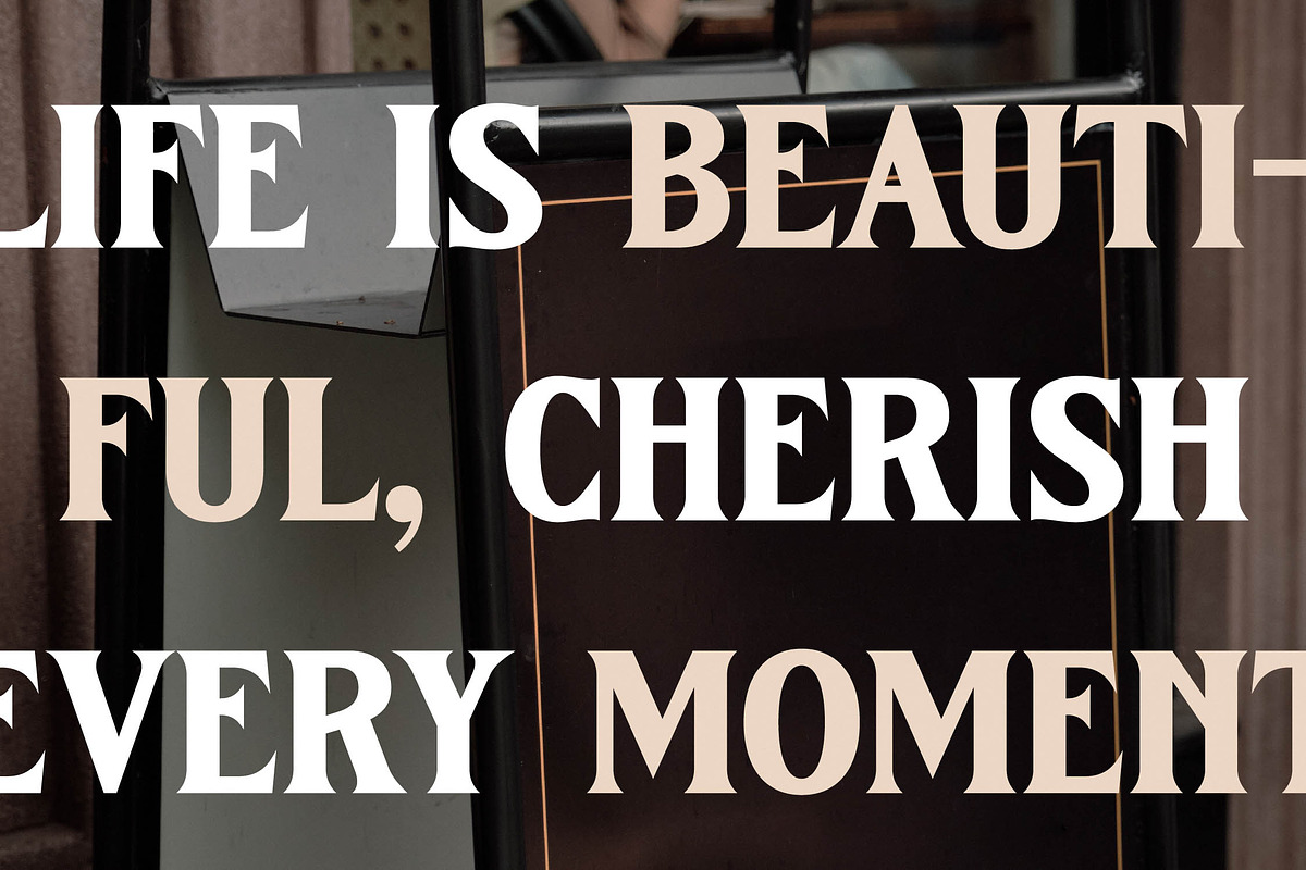 Kingtron Modern Serif Display, a Serif Font by Letterena Studios (Photo 4 of 15)