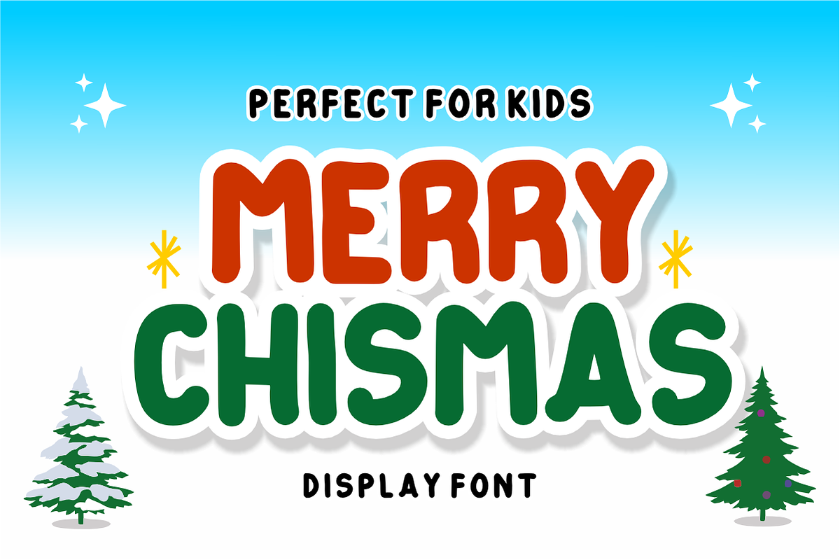 Cute Santa - Christmas Display Font, a Handwritten Font by KiddoGlyphs Studio (Photo 3 of 4)