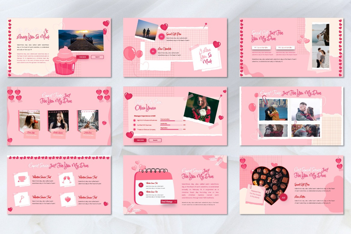 Cholove - Valentine Days Googleslide, a Presentation Template by Dhabee (Photo 5 of 8)