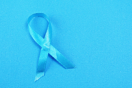 Prostate Cancer Awareness, light Blue Ribbon for supporting people living and i, a Background Photo by Detriana