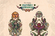 Fantasy Mermaids, a Person Illustration by Ink Stories (Thumbnail 14 of 24)