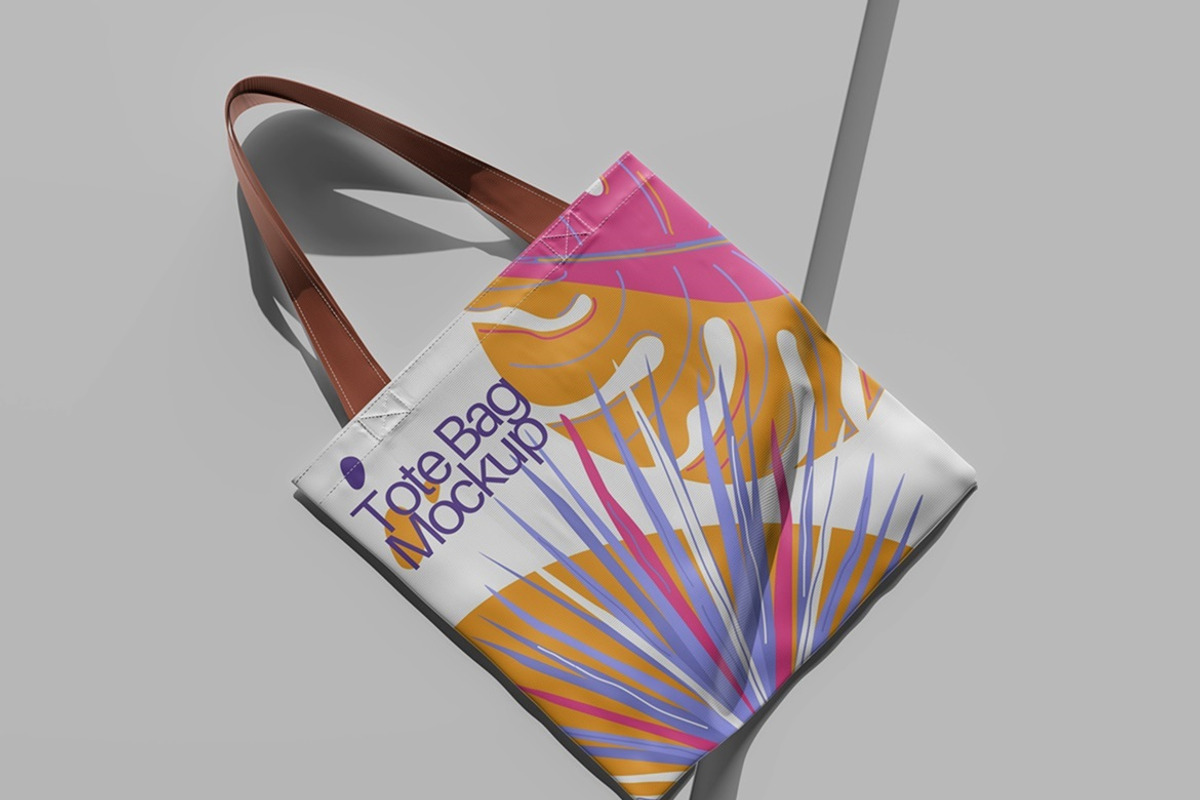 Tote Bag Mockup, a Packaging Mockup by Tokobeta (Photo 2 of 7)