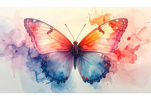 Colorful butterfly with vibrant, an Animal Photo by Igor Tichonow
