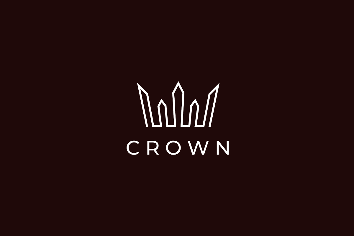 Geometric Monoline Crown Logo Design, a Branding & Logo Template by yopie (Photo 3 of 3)