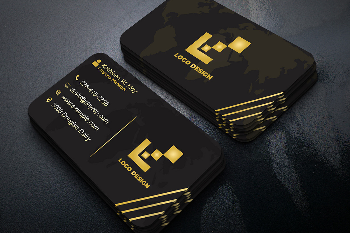 Luxury Corporate Business Card