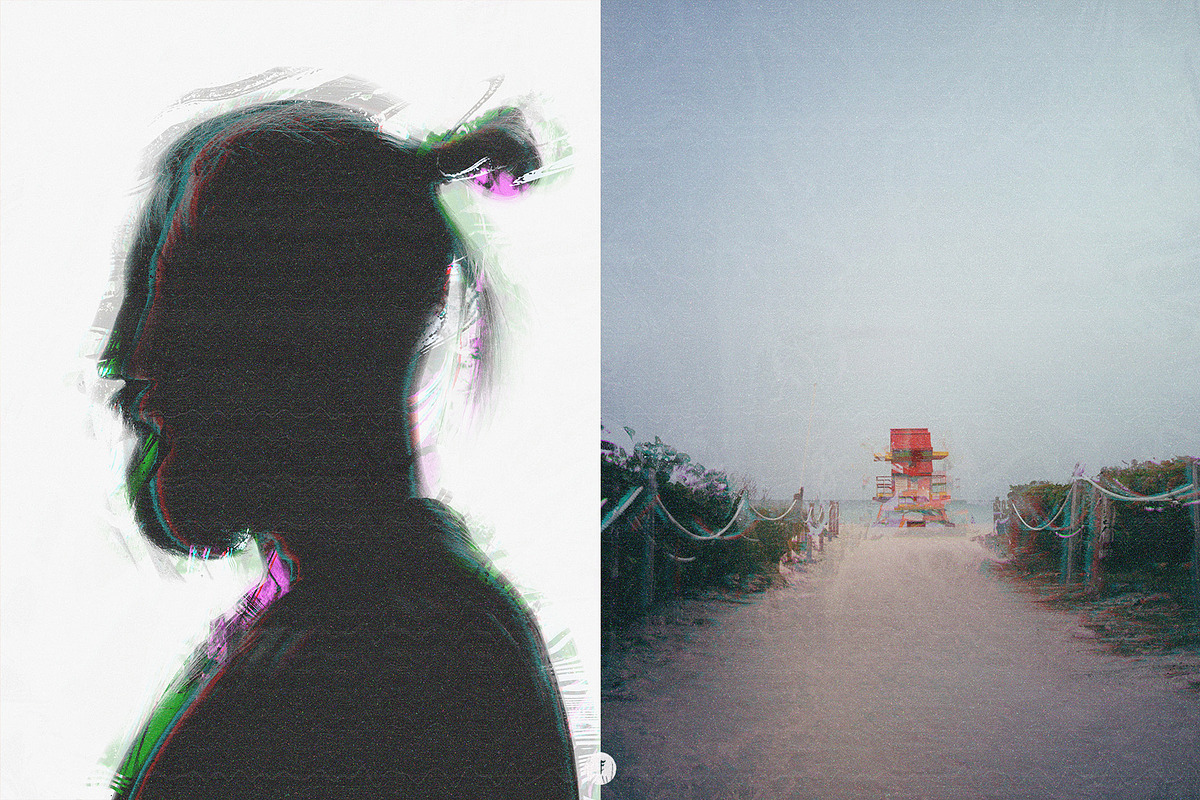 Liquid Distortion Photo Effect, a Texture Graphic by Freezerondigital (Photo 5 of 10)