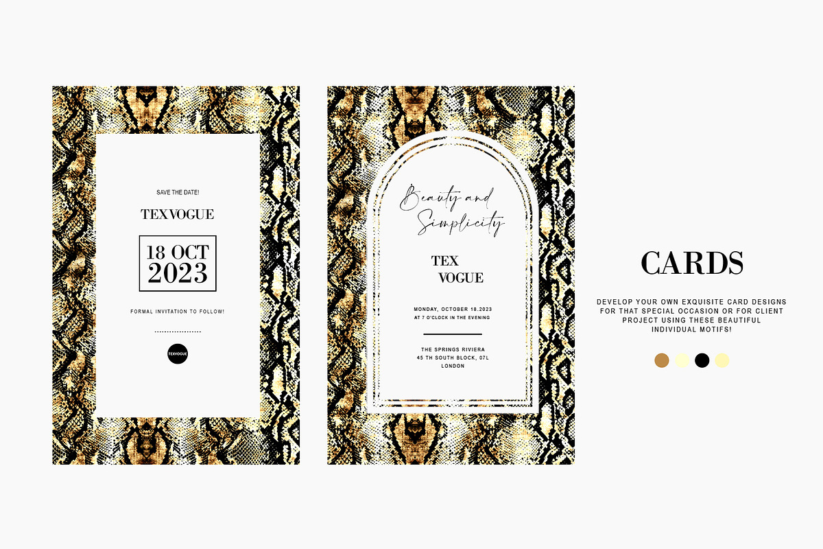 Jungle Snake - Seamless Patterns, a Pattern Graphic by texvogue (Photo 10 of 10)
