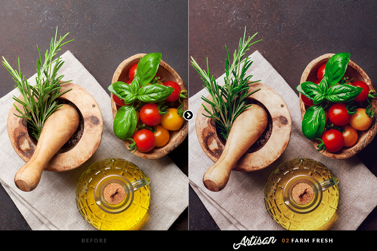50 Food Presets Bundle, an Action Add-On by FilterAtelier (Photo 4 of 21)