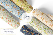 Forest and Garden Seamless Patterns, a Pattern Graphic by DrawStudio1988 (Thumbnail 6 of 11)