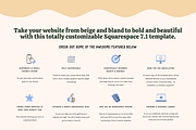 Squarespace 7.1 template for coaches, a Squarespace Template by Kurly Creative (Thumbnail 8 of 10)
