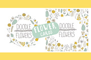 Doodle flowers bundle, a Pattern Graphic by altanaka (Thumbnail 3 of 3)