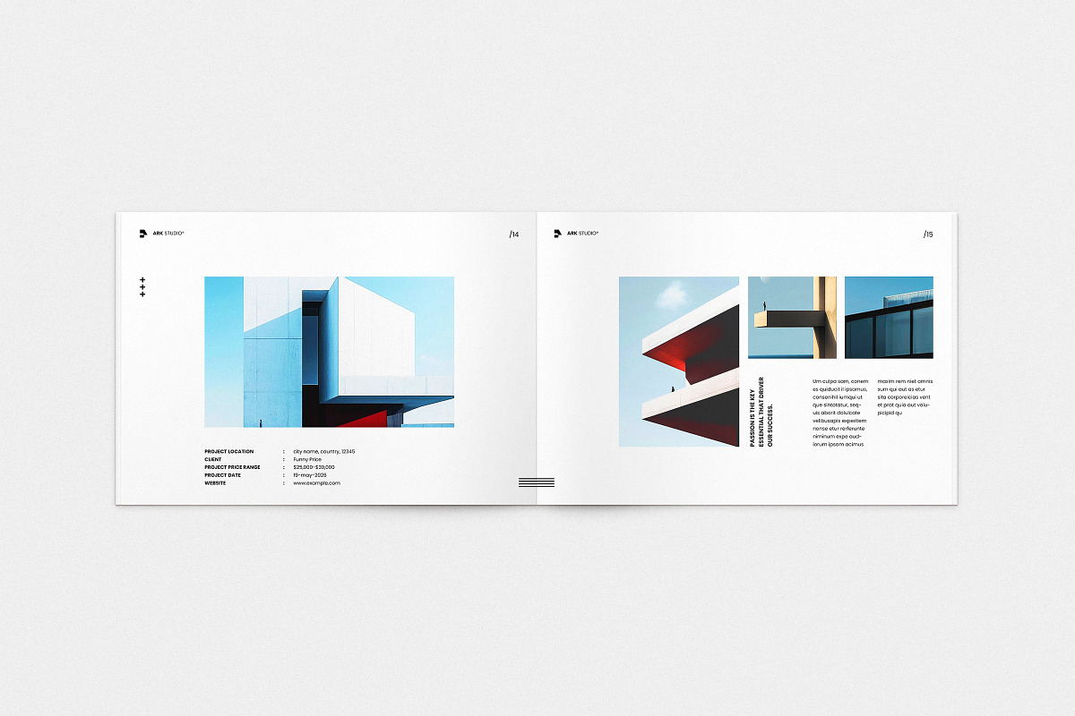Architecture Portfolio Template, a Brochure Template by ArtisanaAura (Photo 8 of 16)