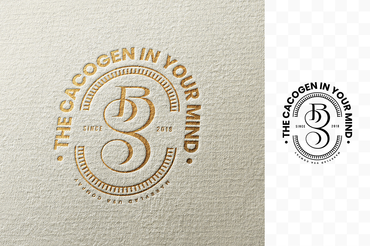 Logo mockup, a Product Mockup by DesignNeutrons (Photo 2 of 4)