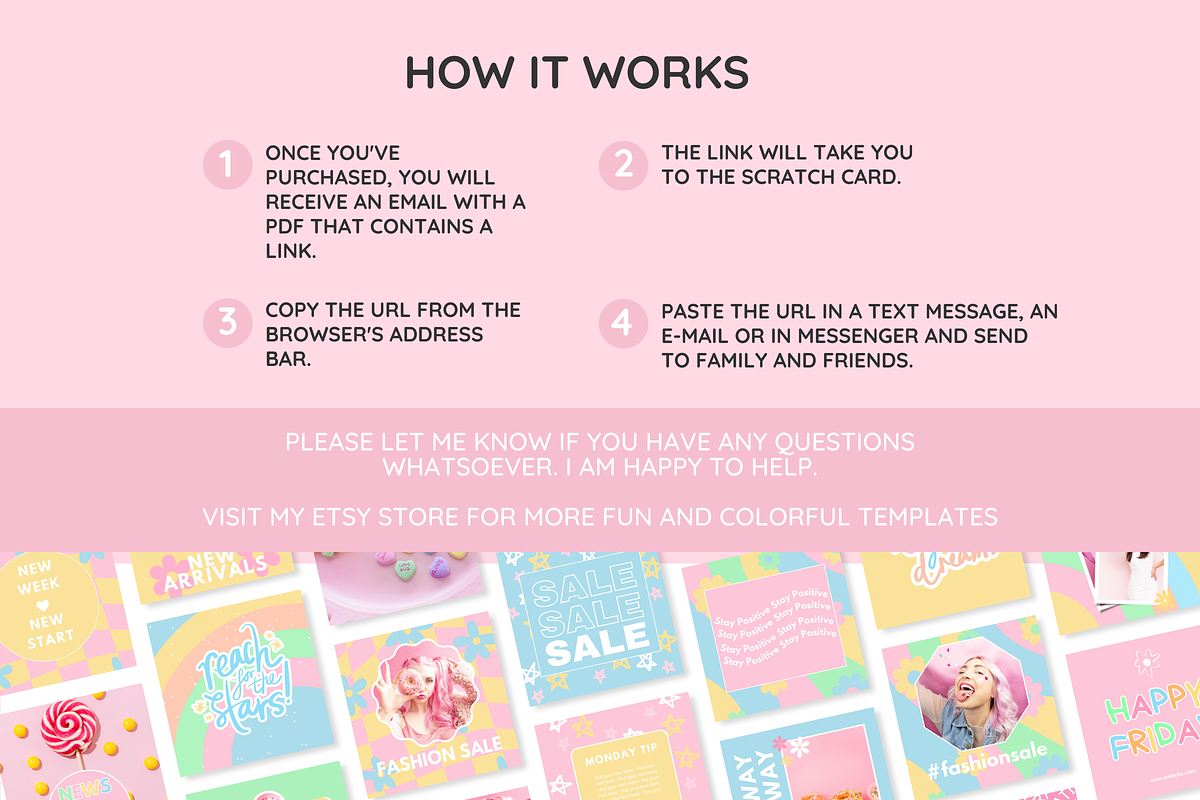 Pregnancy Reveal Scratch Card, an App Template by SunshineStudioBoutique (Photo 7 of 7)