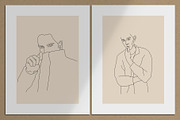 10 Boys Line Art, a Decorative Illustration by Miracles Everywhere (Thumbnail 6 of 6)