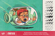 VVDS ComiColor • A Brush Kit, a Brush Add-On by Vintage Voyage Supply (Thumbnail 6 of 14)