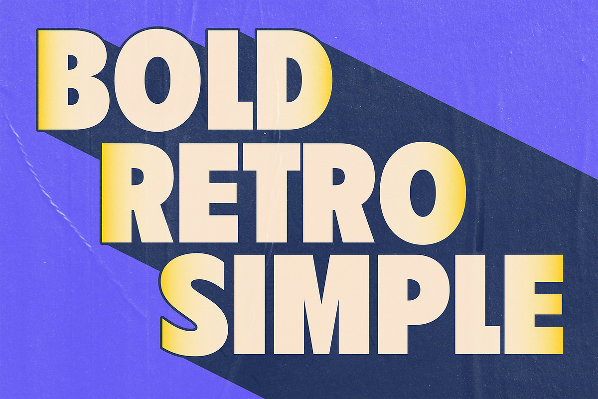 Retroish Display Typeface, a Sans Serif Font by graphicook (Photo 3 of 10)