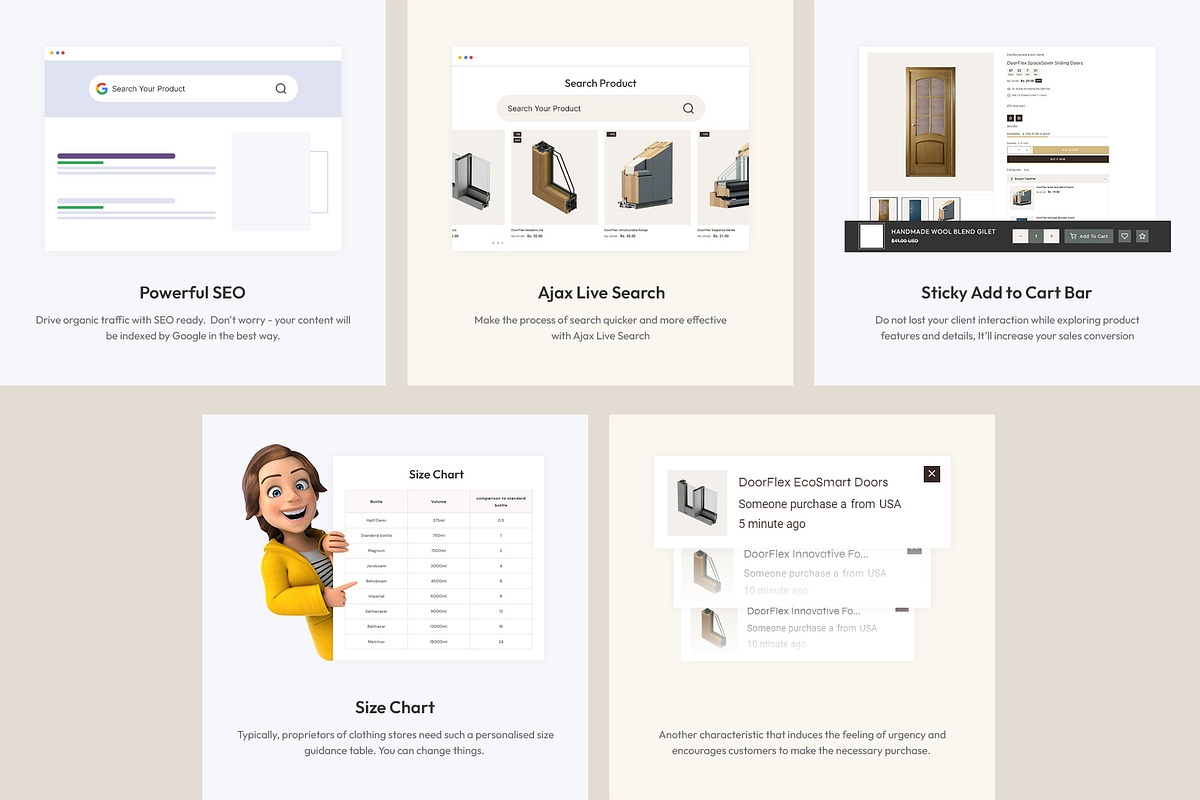 Windows Doors Shopify Themes, a Shopify Template by LogicGo Shopify Experts (Photo 4 of 7)