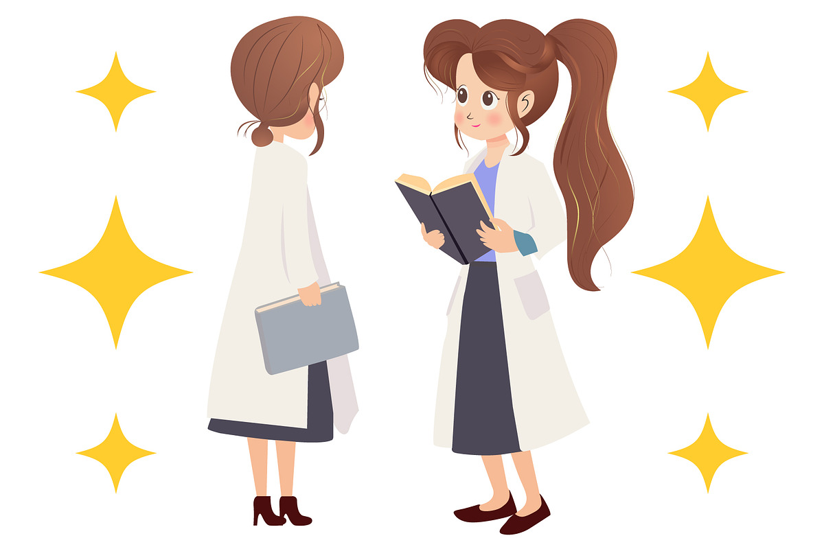 Healthcare Character Vector Pack, a Healthcare Illustration by NexaLine (Photo 3 of 3)