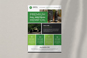 Hemp Product Flyer, a Flyer Template by Rongbaaz (Thumbnail 1 of 3)