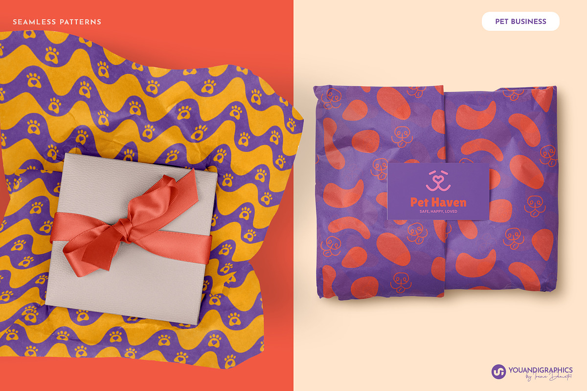 Branding Kit - Pet Business, an Object Graphic by Youandigraphics (Photo 6 of 13)