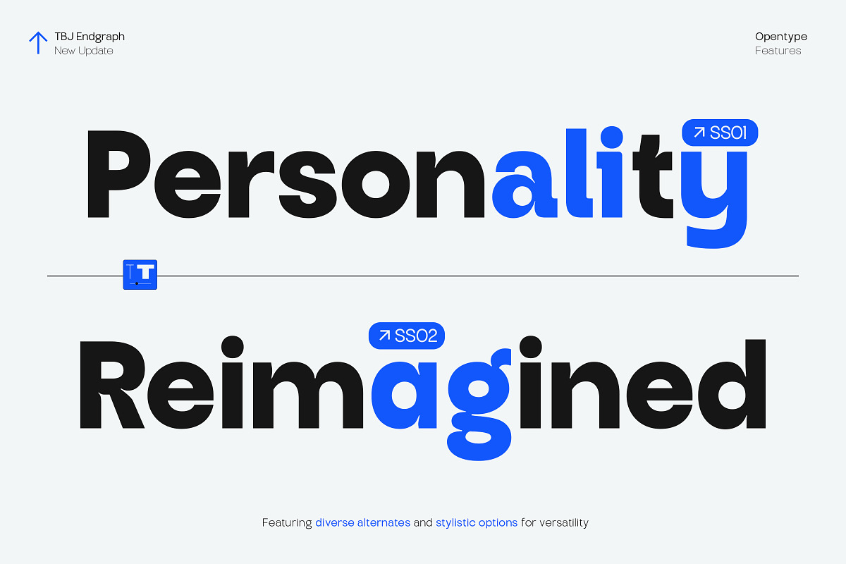 TBJ Endgraph 2 Styles, a Sans Serif Font by Taboja Studio (Photo 13 of 21)