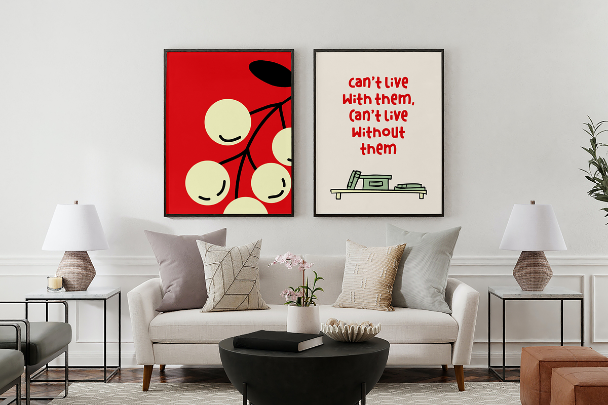 Family Quotes Poster Wall Art Prints, an Object Graphic by digitalsbydepi (Photo 3 of 8)