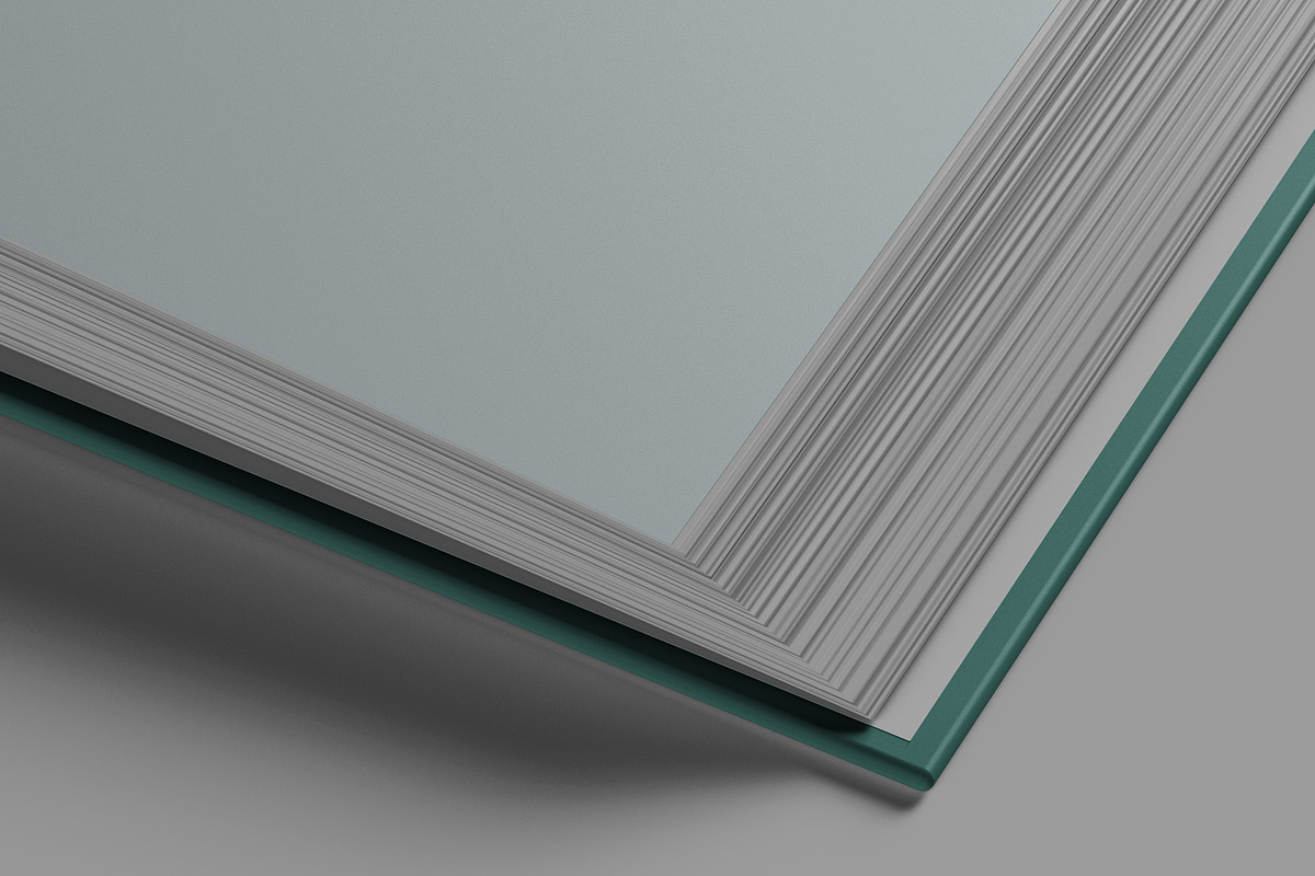 Letter Size Book Mockup - 8 views, a Books & Magazine Mockup by Illusiongraphic (Photo 22 of 24)