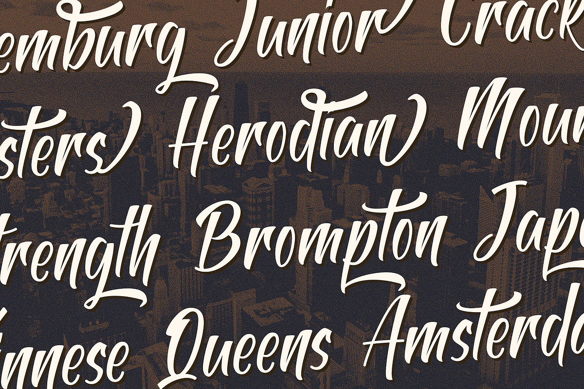 Antapin - Bold Script Font, a Script Font by StringLabs (Photo 9 of 12)