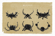 Noirose Wedding Design Set, an Object Graphic by lups design (Thumbnail 3 of 11)