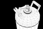 Propane Gas Cylinder PBR, an Object 3D Model by GamePoly (Thumbnail 7 of 8)