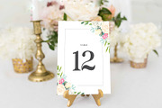 Table Card Template, an Invitation Template by ShineOnWedding (Thumbnail 4 of 12)