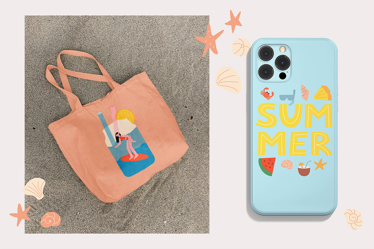 Summer Party | Cliparts, Posters, a Food Illustration by Felizabeth Design (Photo 3 of 12)