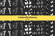 5 Butterfly Patterns, a Pattern Graphic by Expose_Adam (Thumbnail 1 of 4)