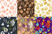 Autumn Leaves Seamless Patterns, a Pattern Graphic by Sunny Design (Thumbnail 2 of 4)