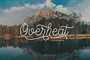 Overheat Typeface, a Script Font by Liviu (Thumbnail 1 of 6)
